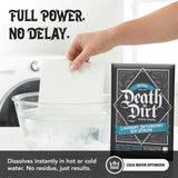 Death to Dirt Laundry Detergent Sheets, 64 Loads, Tough on Stains and Odors, Gentle on Skin and Fabric, Plant-Based & Eco-Friendly, RipTide Ocean