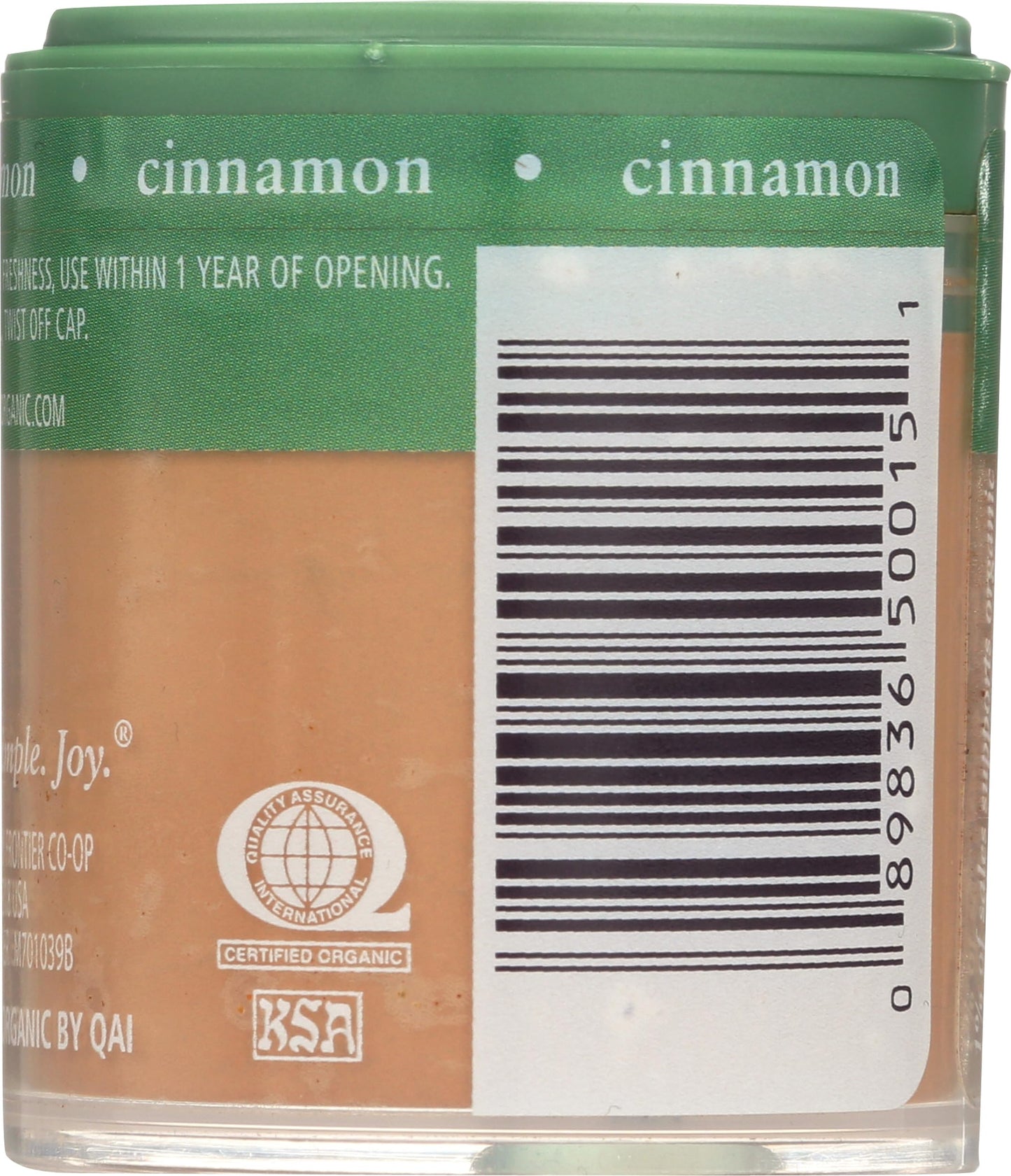 SIMPLY ORGANIC Organic Mini Ground Cinnamon, 0.67 OZ