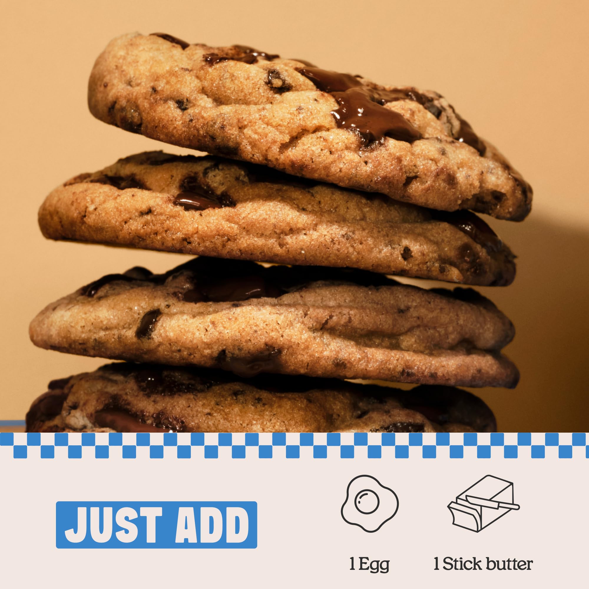 Cravings by Chrissy Teigen 3-Pack Baking Mix Set - Includes Banana Bread Mix, Chocolate Chip Cookie Mix, Mochi Pancake & Waffle Mix