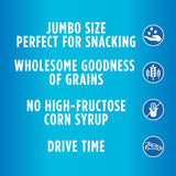 Kellogg's Froot Loops Jumbo Snax Cereal Snacks, Kids Snacks, Fruit Flavored, Original, 5.4oz Box (12 Pouches)