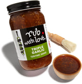 Rub with Love Triple Garlic Teriyaki Sauce By Tom Douglas, 19 Ounce