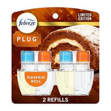Febreze Plug In Air Freshener, Odor-Fighting Scented Oil Refill, Air Fresheners for Home and Bathroom and Kitchen, Long Lasting for Strong Odors