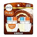 Febreze Plug In Air Freshener, Odor-Fighting Scented Oil Refill, Air Fresheners for Home and Bathroom and Kitchen, Long Lasting for Strong Odors