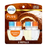 Febreze Plug In Air Freshener, Odor-Fighting Scented Oil Refill, Air Fresheners for Home and Bathroom and Kitchen, Long Lasting for Strong Odors