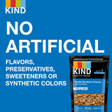 Kind Healthy Grains Granola, Vanilla Blueberry Clusters with Flax Seeds, Gluten Free, Healthy Snack Mix, 6g Protein, 11oz, 6 Count