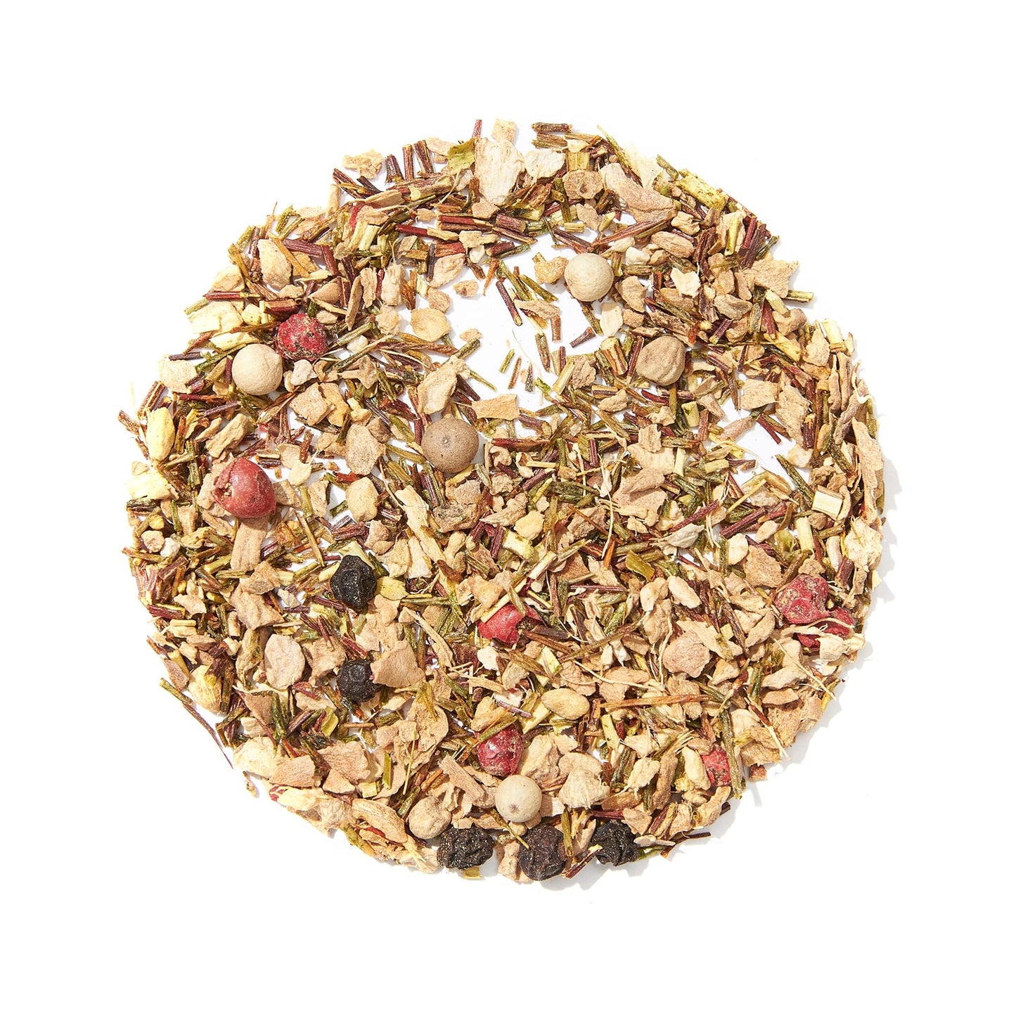 DAVIDsTEA Organic Super Ginger Herbal Tea - Caffeine-Free Tea Bags with Ginger, Green Rooibos & Pink Peppercorn - 15 Count - Spicy & Invigorating