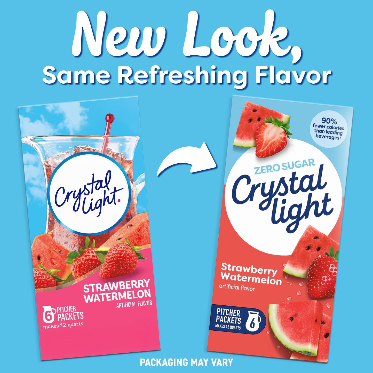 Crystal Light Drink Mix, Zero Sugar Powdered Water Enhancer, Artificially Flavored Low Calorie Beverage Mix, Powdered Soft Drink Mix for Flavorful