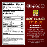 Arizona Gunslinger Prickly Pear Ghost Pepper Hot Sauce - Sweet Chili & 2x Spicy Super Hot Sauce with Ghost Chili and Prickly Pear Flavor for Extreme