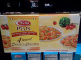 Barilla Plus 4 Boxes Of 2 Spaghetti & 2 Angel Hair, 3 LB 10 OZ