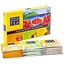 Hawaiian Natural Organic Tropical Fruit Tea Sampler - Green, Black, White Tropical Fruit Tea Blends, Gift Box Set For Special Occasions - 24 Bags