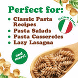 Food to Live Organic Chickpea Fusilli Pasta, 8.8 OZ (Pack of 2) - Non-GMO, Single Ingredient. No Additives. No Major Allergens. Good Source of Plant