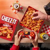 Cheez-It Cheese Crackers, Baked Snack Crackers, Lunch Snacks, Family Size, Extra Toasty, 21oz Box (1 Box)