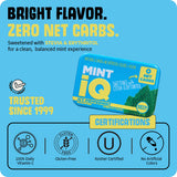 Big Sky MINT iQ Icy Peppermint Mint Candy 40 grams Pack of 6 Tins in Display Tray - Travel Size Mint Candies Tin - Keto Friendly, Vegan & Natural