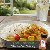 Organic Thai Spice Blend, FreshJax Curry Powder Stir-Fry Seasoning 5.2oz