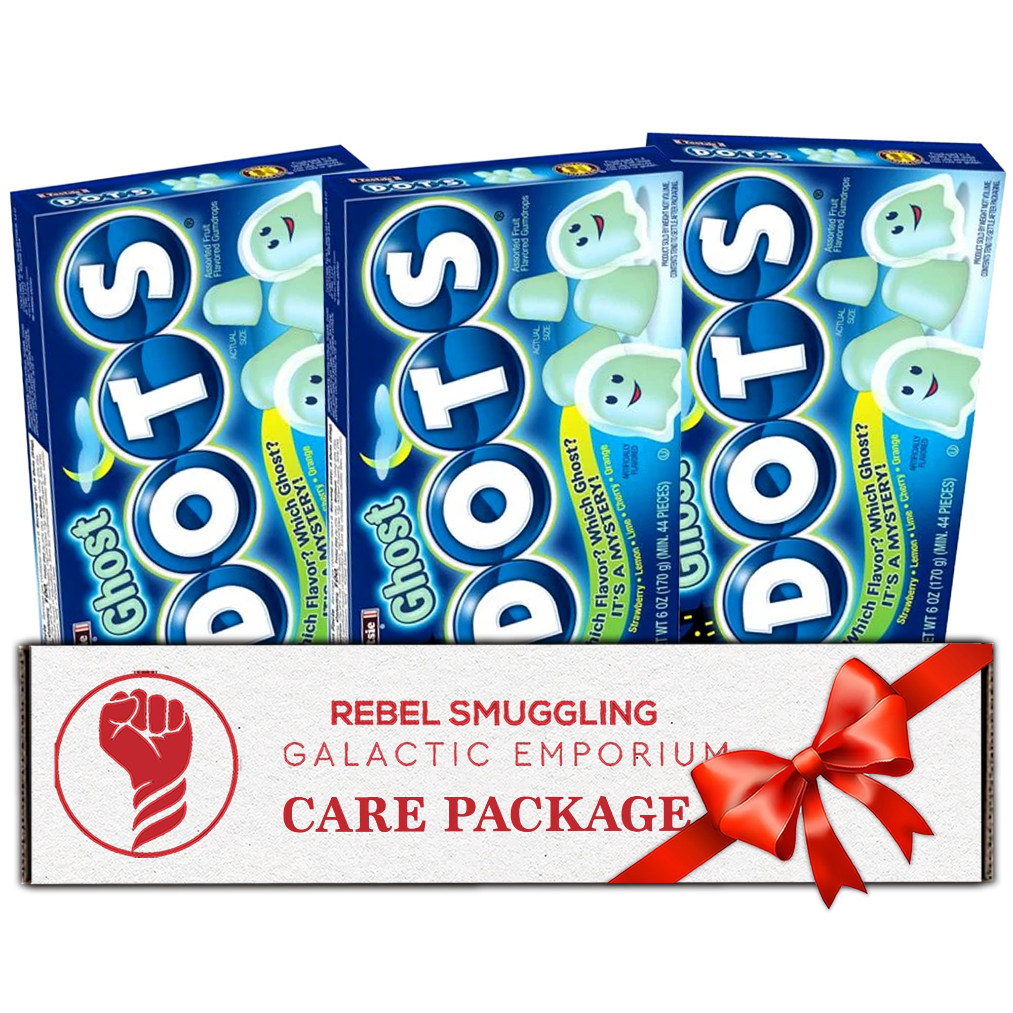 Halloween Ghost Candy 3 Pack of 6oz Boxes by Rebel Smuggling Galactic Emporium