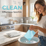 YQKSWG 100 Piece Floor Cleaning Tablets Multi-Surface Cleaner, Floor Cleaning Tablets Sheets, Water Soluble Floor Cleaner for Mopping for Hardwood