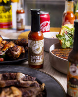 Smokey Karma Hot Sauce | Smokey Chipotle With A Touch Of Heat | No Preservatives, Extract Free, Sugar Free, Paleo / Keto Friendly | Made In Finger