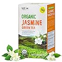 Fusion Organic Jasmine Green Tea - 100 Bags, Traditionally Scented, Refreshing Floral Fragrance - 6oz (170g)