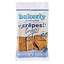 bakerly Blueberry Filled Crepes to go! Non GMO, Free from Artificial Flavors & Colors, Pack of 4, 6-Count (24 Total Crepes)