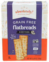 Absolutely Gluten Free Everything Flatbread, 5.29 Ounce