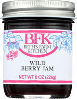 Beths Farm Kitchen Wild Berry Jam, 8 OZ