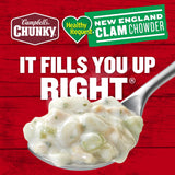 Campbell's Chunky Soup, Healthy Request New England Clam Chowder Soup, 18.8 oz Can