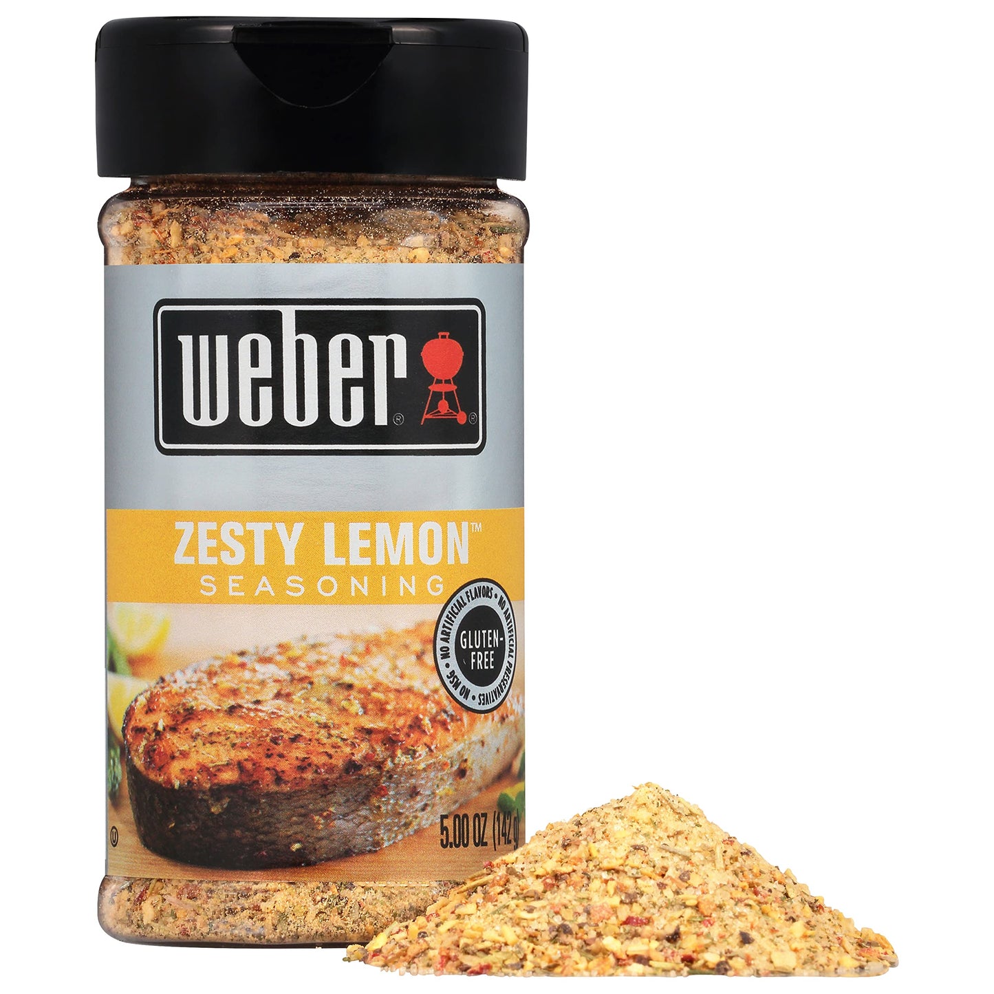 Weber Zesty Lemon Seasoning, 5 oz