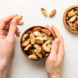 Elan Organic Raw Brazil Nuts, 6.5 oz, Whole Nuts, No Shell, Non-GMO, Vegan, Gluten-Free, Kosher, Healthy Snacks