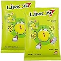 ANAHUAC Limon 7 Sal y Limon 2 Pack 100 Piezas 200 gr. c/u | Salt and Lemon Powder 100 Units 7 oz. each | Product Imported from Mexico