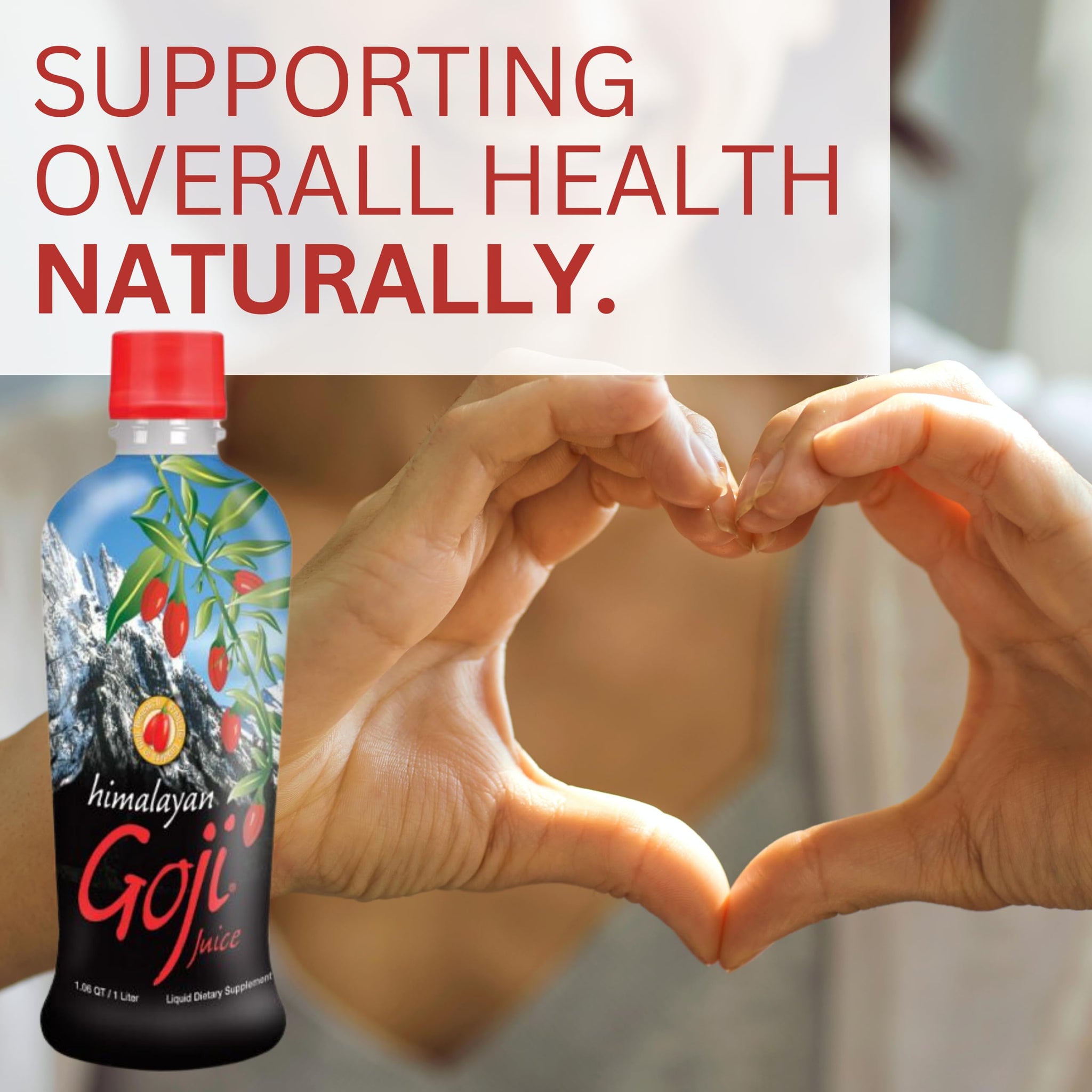Youngevity Himalayan Goji Berry Juice - Premium Quality 100% Natural Goji Juice - Vitamin and Antioxidant Rich Superfruit Supplement - No Added Sugar