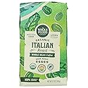 Whole Foods Market, Organic Whole Bean Coffee, Dark Italian Roast, Bittersweet, Rich & Velvety, 12 Ounce