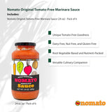 Nomato - 6 Pack of Original Tomato Free Marinara Sauce (24 oz) - Tomato Free, Gluten Free, Nut Free and Dairy Free (Marinara, 6 Pack)