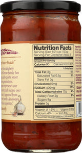LA FAMIGLIA DELGROSSO Organic Roasted Garlic Pasta Sauce, 24 OZ