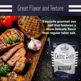 Le Marinier Celtic Salt Organic Grey Coarse, 1.1lb - 18oz. Mineral Rich 100% Natural and Unrefined French Sea Salt Organic. Hand Harvested Mineral Sea