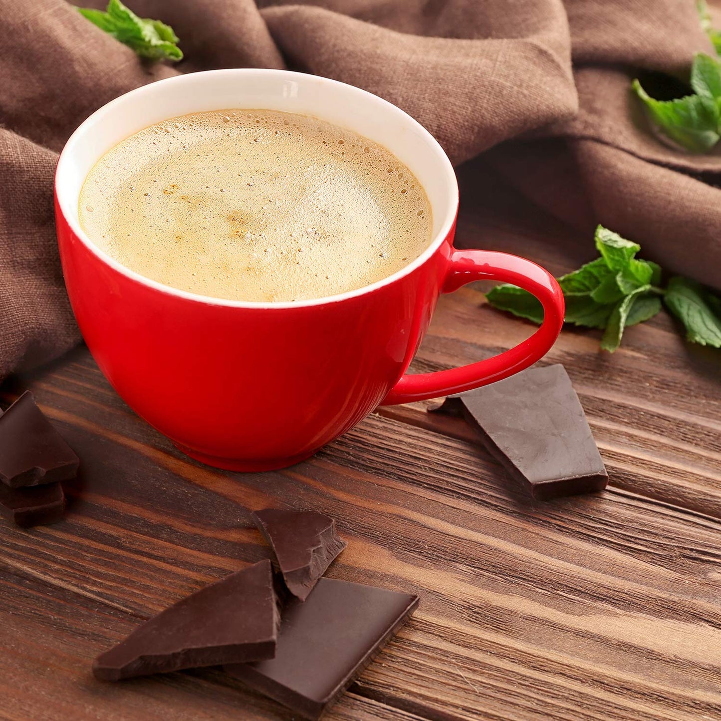 Andes Mints Chocolate Mint Flavored Coffee Pods, Compatible with K Cup Brewing Machines Including 2.0, Single Serve Peppermint Flavor Enhanced, 40