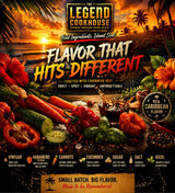 Legend Cookhouse Chefs Gourmet Pepper Sauce | Caribbean Habanero Hot Sauce | Tangy Island Style Pepper Sauce for Seafood, Wings, BBQ and Marinades | 8