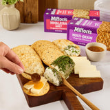 Milton's Organic Crackers, Himalayan Salt - Certified Organic, Non-GMO Project Verified, Kosher, Made With Real Pink Himalayan Salt, Great