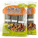 APEXY Sweet Potato Glass Noodles, Japchae Noodles, Korean Vermicelli Pasta, Fat-free and Gluten-free, 100% Sweet Potato Starch, No Additive, No Alum