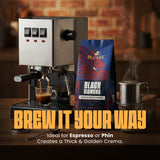 Blu Ore Black Diamond Robusta Specialty Coffee Beans - Single Origin, Bold Aromatic Espresso Beans with Hints of Walnut, Peanut, Caramel, Brown Sugar