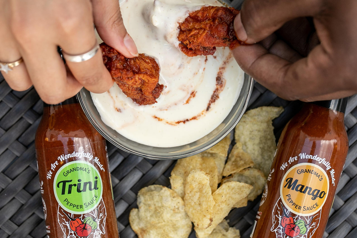 Grandma's Trini, Mango & Pineapple Pepper Sauce Variety Pack | NON GMO, Vegan, Gluten Free, Low Sodium, Low carb | Incredible Flavor and Kick of Heat