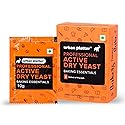 Urban Platter Active Dry Yeast | 1.76 Oz/50g (5 x 10g Packets) | Fast Rising Yeast | Gluten-Free | Long Shelf Life | Ideal for Bread, Pizza Dough