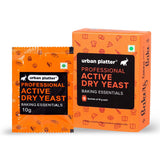Urban Platter Active Dry Yeast | 1.76 Oz/50g (5 x 10g Packets) | Fast Rising Yeast | Gluten-Free | Long Shelf Life | Ideal for Bread, Pizza Dough