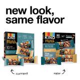 KIND Bar Mini's, Dark Chocolate Nuts/Caramel Almond & Sea Salt, Gluten Free, Low Sugar, 10 Count (Pack of 8)