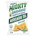 Zack's Mighty Organic Avocado Oil Tortilla Chips - Sea Salt, 7.5 OZ