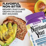 BlueBonnet Nutrition Non-Bitter Nutritional Yeast Flakes - Plant-Sourced Protein, B Vitamins & Vitamin D - Non-GMO, Vegan, Kosher, Gluten-Free