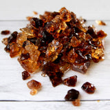 The Sugar Lab Belgian Brown Rock Sugar 2 Pounds - Natural Real Beet Sugar - Perfect for Tea, Coffee, and Cooking - Teavana Style Tea Sugar - Sugar Cube or Amber Sugar Replacement