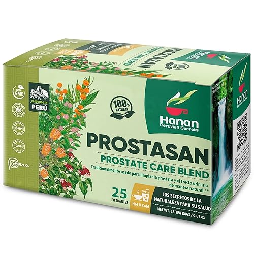 Prostasan Prostate Blend - Herbal Tea Annatto Leaves (Achiote), Humanpinta, Cat's Claw (Uña de Gato), Horsetail (Cola de Caballo) and Soldier's Herb
