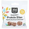 365 by Whole Foods Market, Chewy Protein Bites, Vanilla Cashew & Almond Flavor, Vegetarian,1.58 Ounce