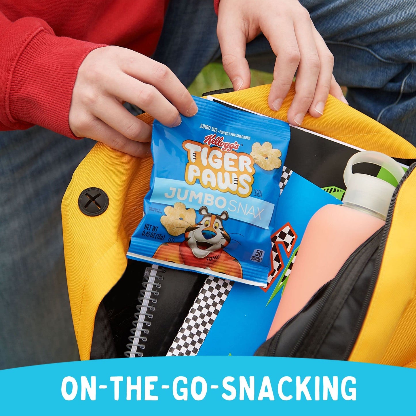 Kellogg's Jumbo Snax Cereal Snacks, Kids Snacks, Lunch Box Snacks, Variety Pack (3 Boxes, 36 Pouches)