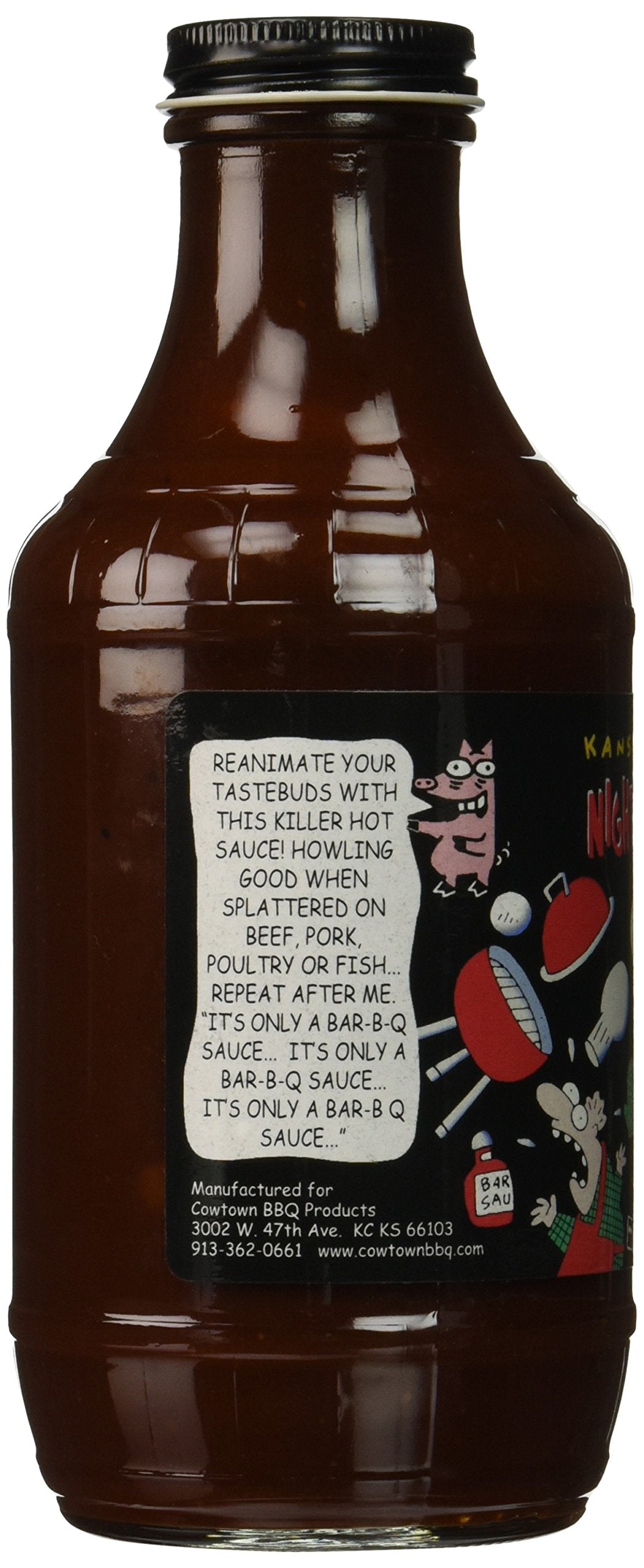 Cowtown Night Of The Living BBQ Sauce, 18 oz